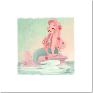 Little Mermaid Design C Posters and Art